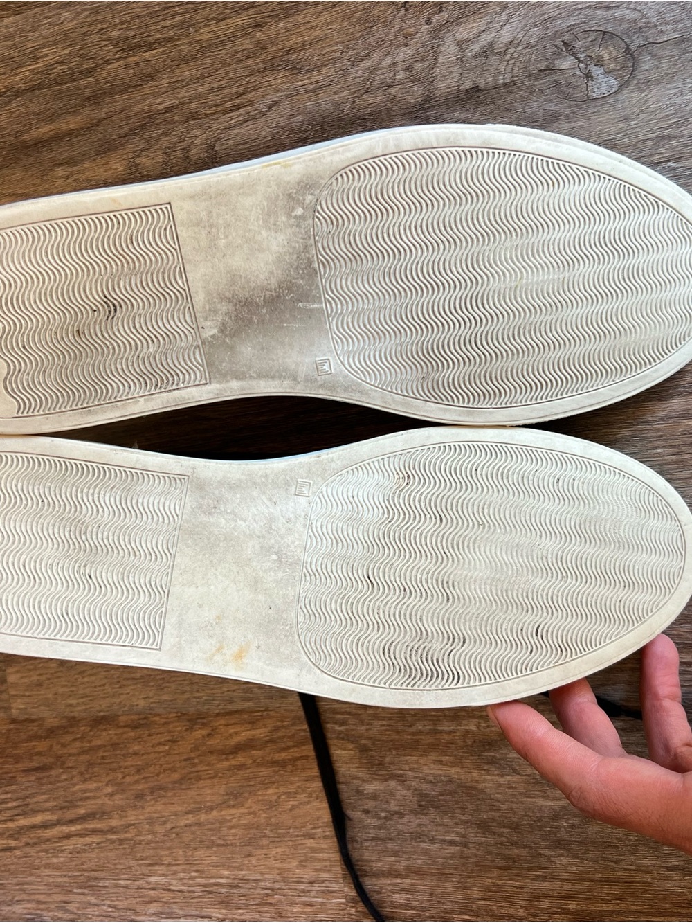 Common Projects Black High-Top Sneakers with Off-White Sole - Picture 5 of 6